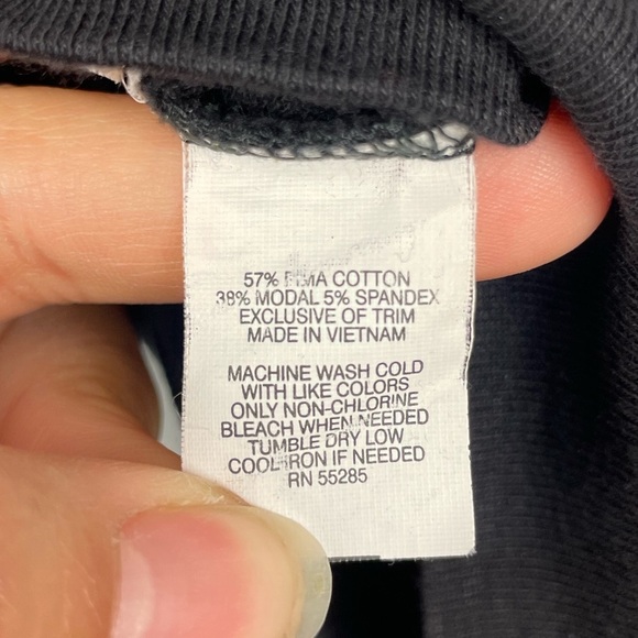 Express Black Y2K 2000s Graphic Print Full Zip Cropped Hoodie Sweater - Picture 4 of 9